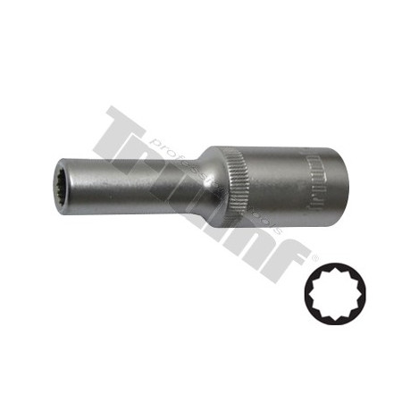 Nástrčný klíč 12-hran 22 mm 1/2" prodloužený