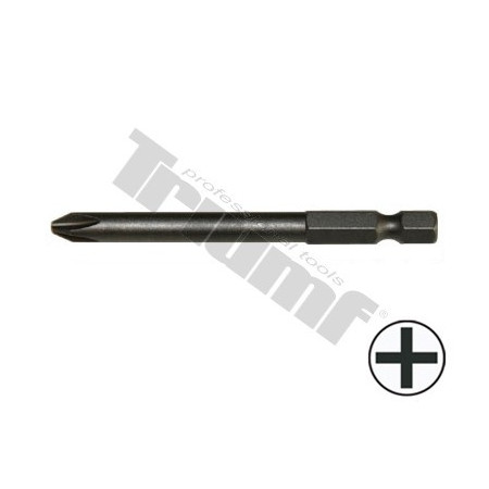 Křížový bit PH2 prodloužený 1/4"