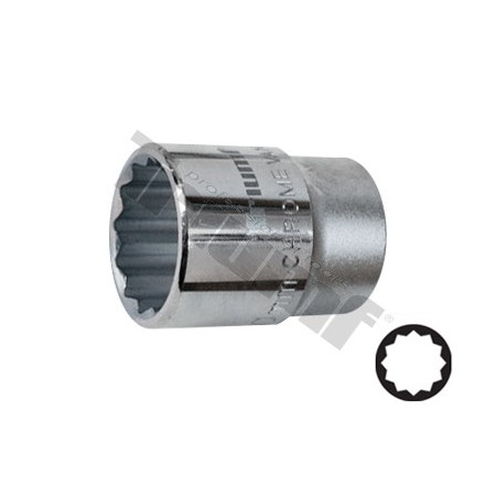 Nástrčný klíč 12-hran 17 mm 3/4"