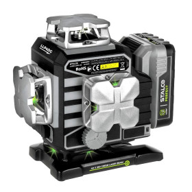 Křížový laser samonivelační 4D LLP4DG, zelený