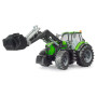Traktor s čelním nakladačem Deutz 8280 TTV 1:16 03161