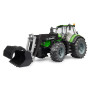 Traktor s čelním nakladačem Deutz 8280 TTV 1:16 03161