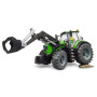 Traktor s čelním nakladačem Deutz 8280 TTV 1:16 03161
