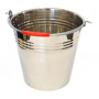 Nerezový kbelík 12 L s rukojetí