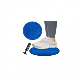 Balanční a masážní podložka + pumpička SPRINGOS PROMEDIC tmavě modrá