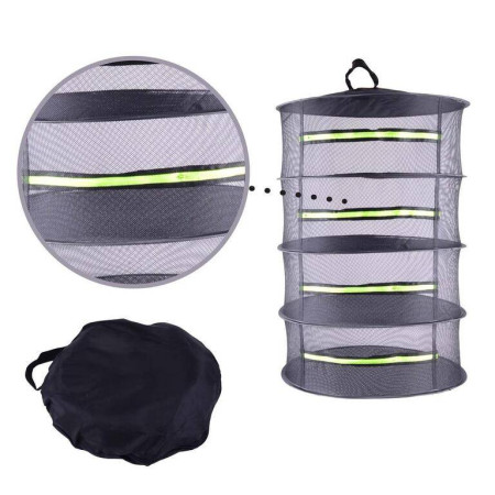 Síť na sušení kruhová 58 cm, 4-patrová