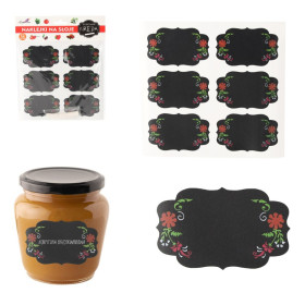 Etikety na zavařeniny 6x3,8 cm, 12 ks