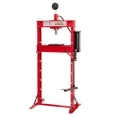 Dílenský lis hydraulický s ruční a nožní pumpou 12 tun WP12HMF