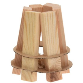 Dřevěný podpalovač 8x8x8 cm