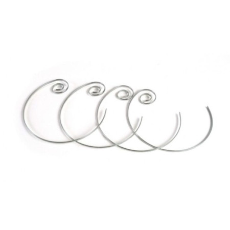 Grilovací jehlice 27 cm ohnuté, 7 ks