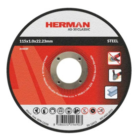 Řezný kotouč na ocel 115x1,0x22,23 mm AS-30 Classic