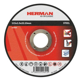 Řezný kotouč na ocel 115x1,5x22,23 mm AS-30 Classic