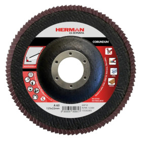 Lamelový kotouč na ocel 125 mm/P60 LS-30 Punta corundum