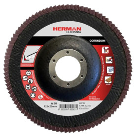 Lamelový kotouč na ocel 125 mm/P80 LS-30 Punta corundum