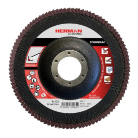 Lamelový kotouč na ocel 125 mm/P120 LS-30 Punta corundum