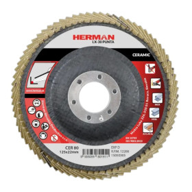 Lamelový kotouč na nerez a legované oceli 125 mm/P80 LX-30 Punta ceramic