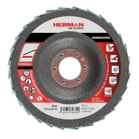Lamelový kotouč na ocel a neželezné kovy 125 mm/fine LW-10 Area Non-woven