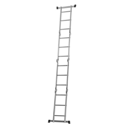 Multifunkční hliníkový kloubový žebřík 4x3 příčky