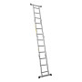 Multifunkční hliníkový kloubový žebřík 4x3 příčky