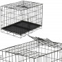 Klec pro zvířata 70x60x50 cm, kovová SPRINGOS PA1021