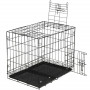 Klec pro zvířata 70x60x50 cm, kovová SPRINGOS PA1021