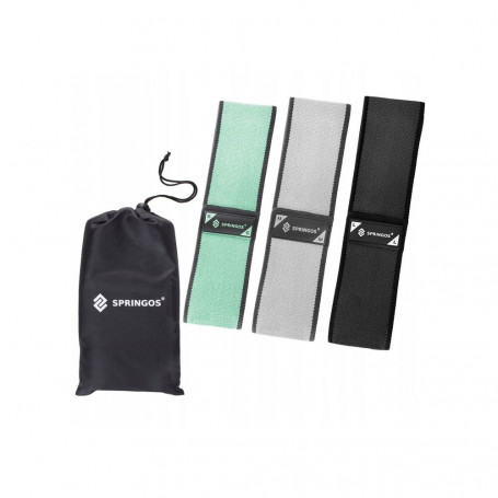 Sada posilovacích smyček SPRINGOS HIP II 3ks