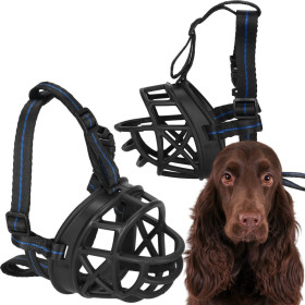 Náhubek pro psa nastavitelný vel. M SPRINGOS PA0268