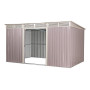 Kovový zahradní domek 346x264x189 cm Manchester
