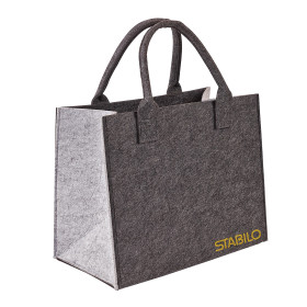 Plstěná taška 35x20x28 cm Shopper L antracit/šedá