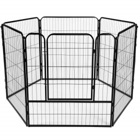 Skladací ohrádka pro psa - výběh pro štěnata 158x100 cm SPRINGOS PA1022