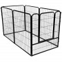 Skladací ohrádka pro psa - výběh pro štěnata 158x100 cm SPRINGOS PA1022
