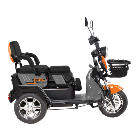 E-tříkolka PILOT 3010G, šedá