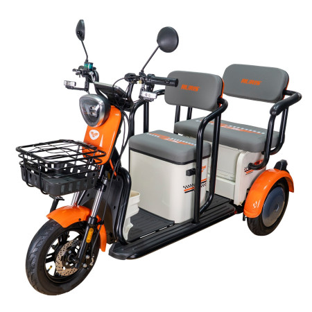 E-tříkolka PILOT 3020A, bílá