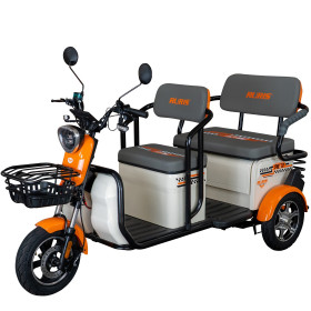 E-tříkolka PILOT 3040A, bílá