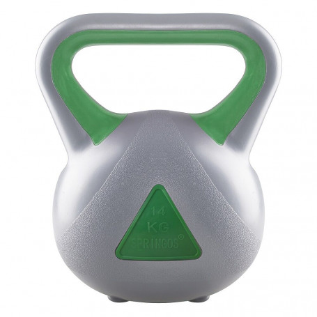 Kettlebell 14 kg vinyl SPRINGOS