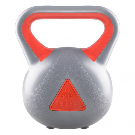 Kettlebell 16 kg vinyl SPRINGOS