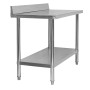 Nerezový pracovní stůl 120x60 cm DAT120