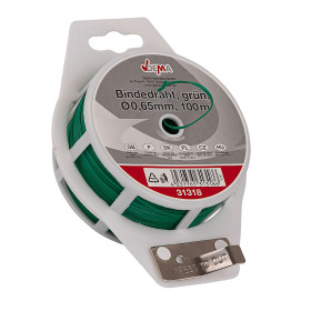 Vázací drát 0,65 mm x 100 m, zelený
