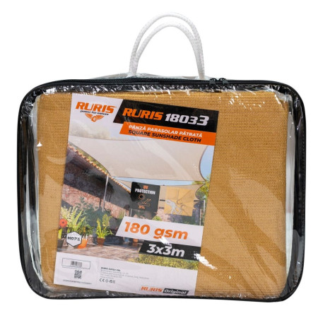 LIMIT Stínící plachta čtverec 3x3 m 18033