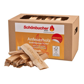 Podpalovací dřevo 3,4 kg v kartonové krabici