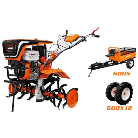 Kultivátor 918K PRO s přívěsem 4x4