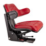 Sedadlo na traktor s opěrkou na ruce DTS120AVFL červené