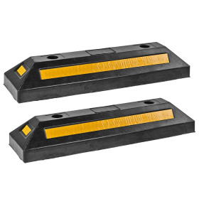 Parkovací doraz na kola, 2 ks