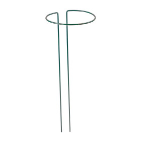 Dvojitá opora pro trvalky a keře, 15x45 cm, zelená