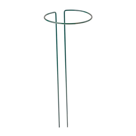 Dvojitá opora pro trvalky a keře, 15x45 cm, zelená