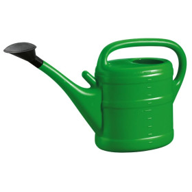 Plastová krhla 10 L s růžicí, zelená