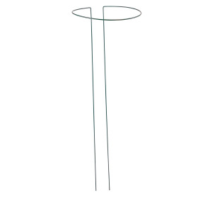 Dvojitá opora pro trvalky a keře, 30x100 cm, zelená