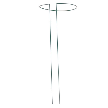 Dvojitá opora pro trvalky a keře, 30x100 cm, zelená