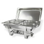 Nerezový ohřívač jídla se 4 nádobami