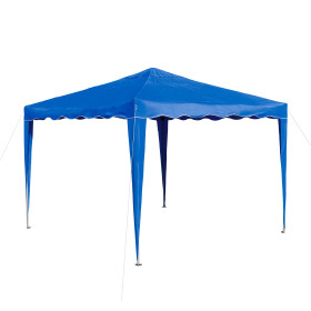 Zahradní altán skládací 3x3 m, světlemodrý
